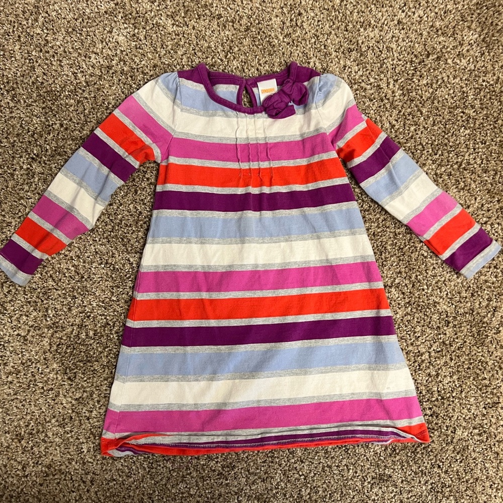 Gymboree Striped Long Sleeve Dress
